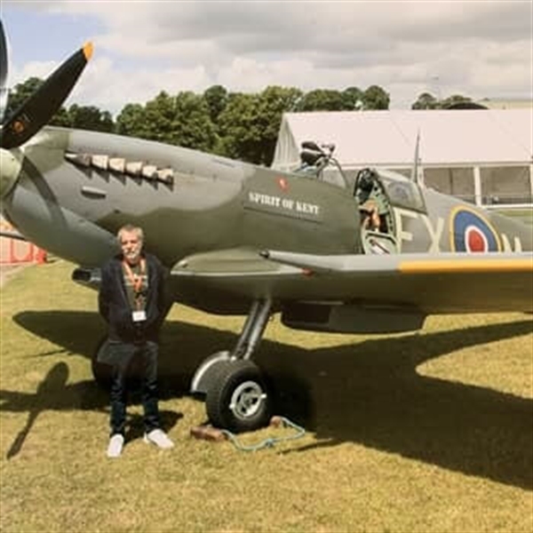 Customer Photo of Wing to Wing with a Spitfire (Squadron Leader)
